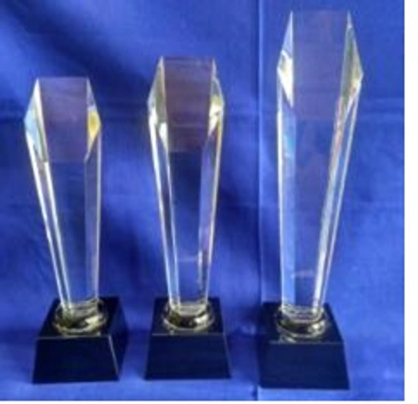 Crystal Spire Trophy - 9 / 10 / 11, Bangalore 24 hrs up to 72 hours / Other Cities 4 to 7 days.